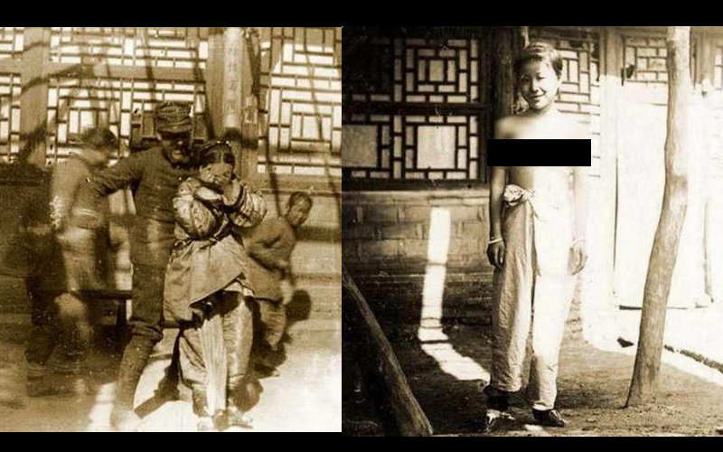 揭密八國聯軍侵入北京時舊照！女性被迫在街頭大玩羞辱Play、拍「上空照」！