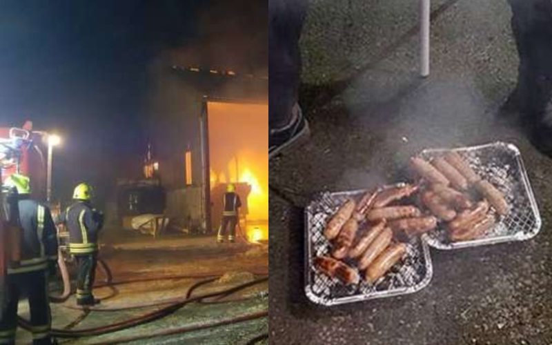 消防員衝進火場「冒死搶救小豬」半年後主人將牠們「灌成香腸」當作謝禮…