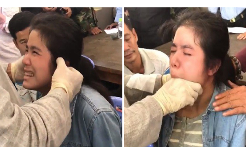 泰國seafood「指插少女嘴巴」治聽力，影片瘋傳網友：「注意她最後的眼神」！