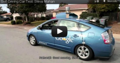 Google自動駕駛車，全盲老人可開上路。