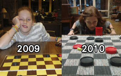 連續9年拍下「小表妹下棋慘輸照」，沒想到卻意外成了她「醜小鴨變天鵝」最真實記錄