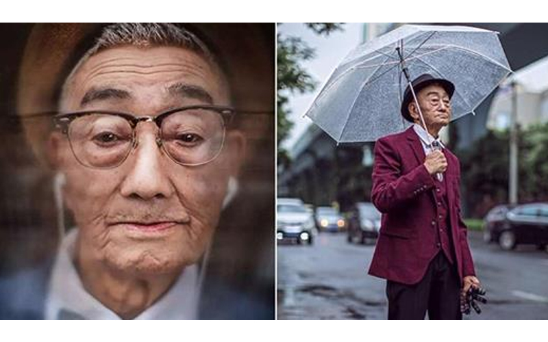 孫子幫85歲爺爺大改造，搖身一變「帥氣英倫紳士」體驗年輕生活 網友讚好暖心！