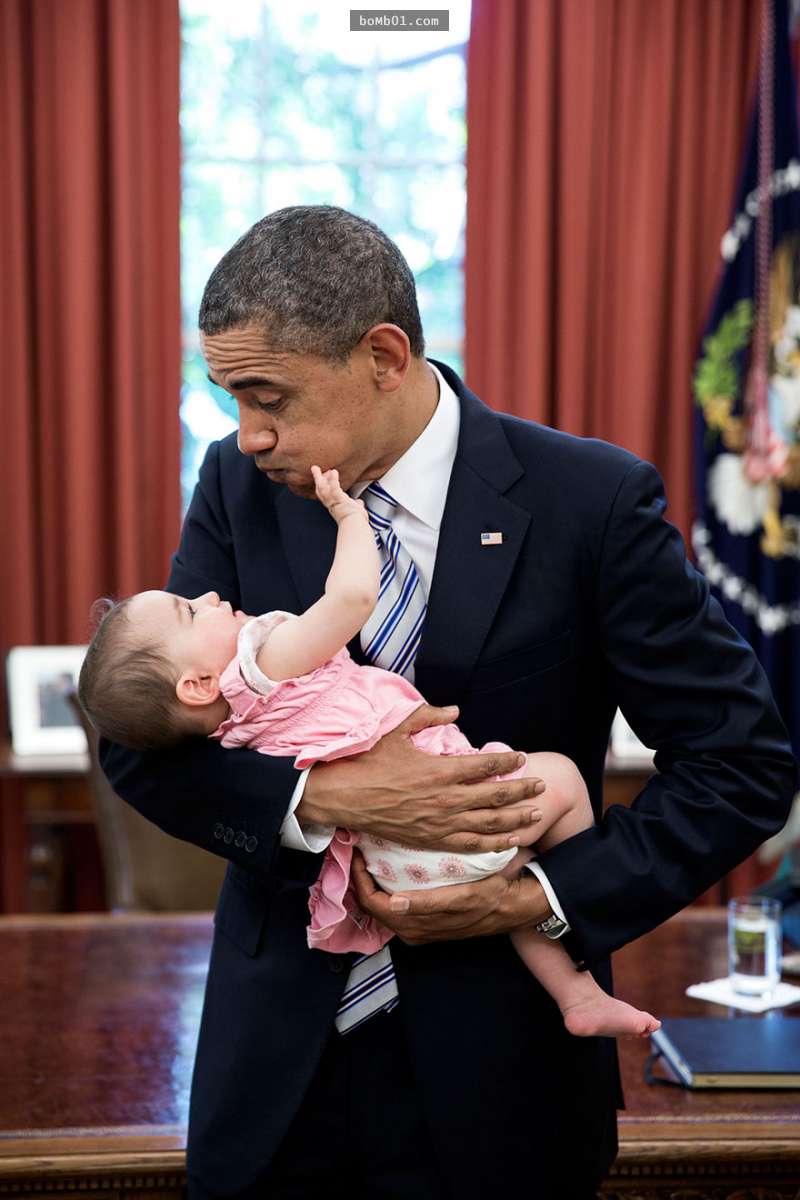 30張照片證明為什麼歐巴馬能當上美國總統！真是又幽默又友善！-2