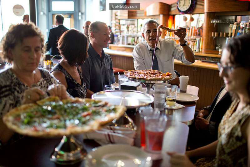 30張照片證明為什麼歐巴馬能當上美國總統！真是又幽默又友善！-5