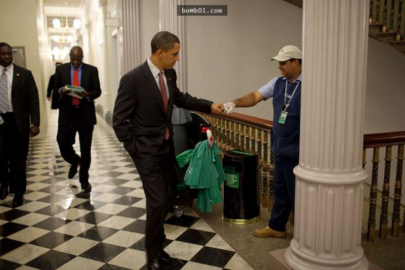 30張照片證明為什麼歐巴馬能當上美國總統！真是又幽默又友善！-1