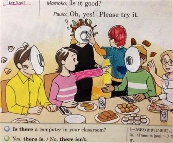 一系列日本學生的超狂課本塗鴉！看到第10張我早餐都吐了．．-2