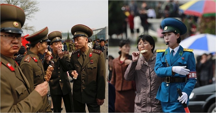 北韓94狂！「飛彈試射失敗」軍人竟吃冰歡慶？！全國都開心不得了．．．網：不會被抓去勞改嗎-0